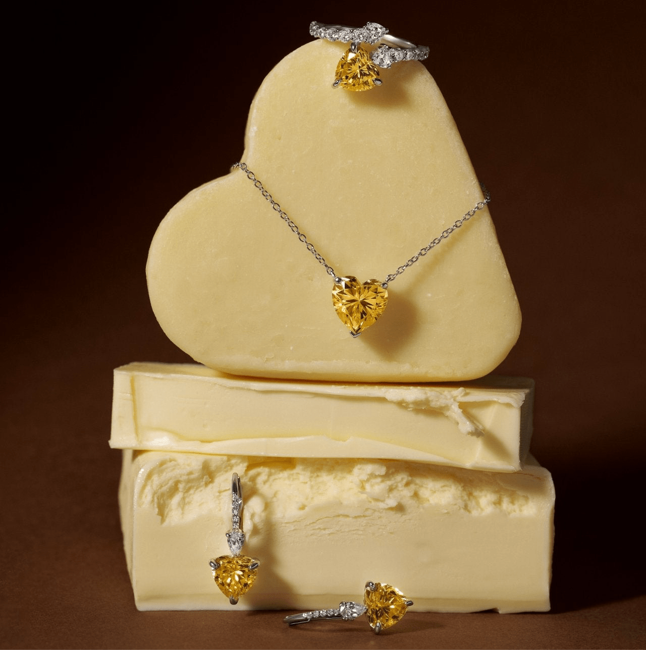 Heart Leverback Earrings by Natkina