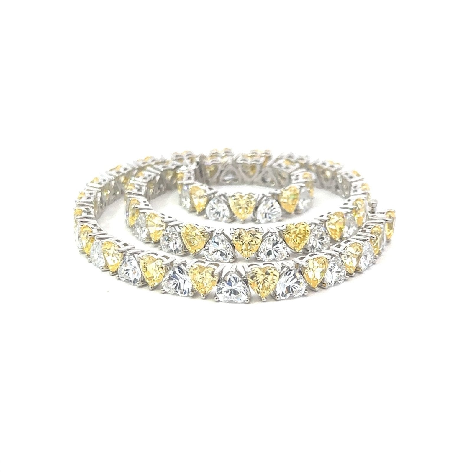 Heart Shaped Tennis Choker by Natkina