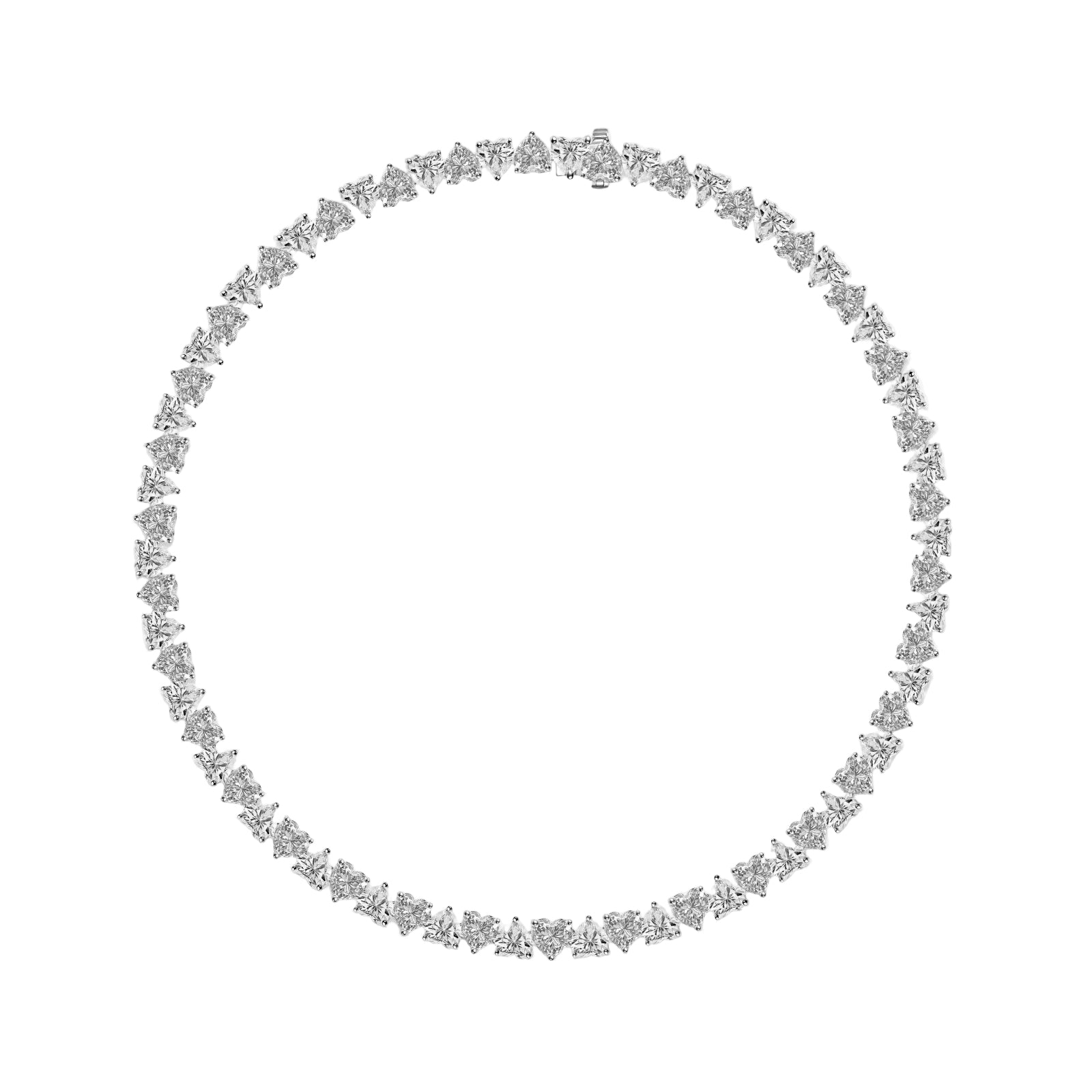 Heart Shaped Tennis Choker by Natkina