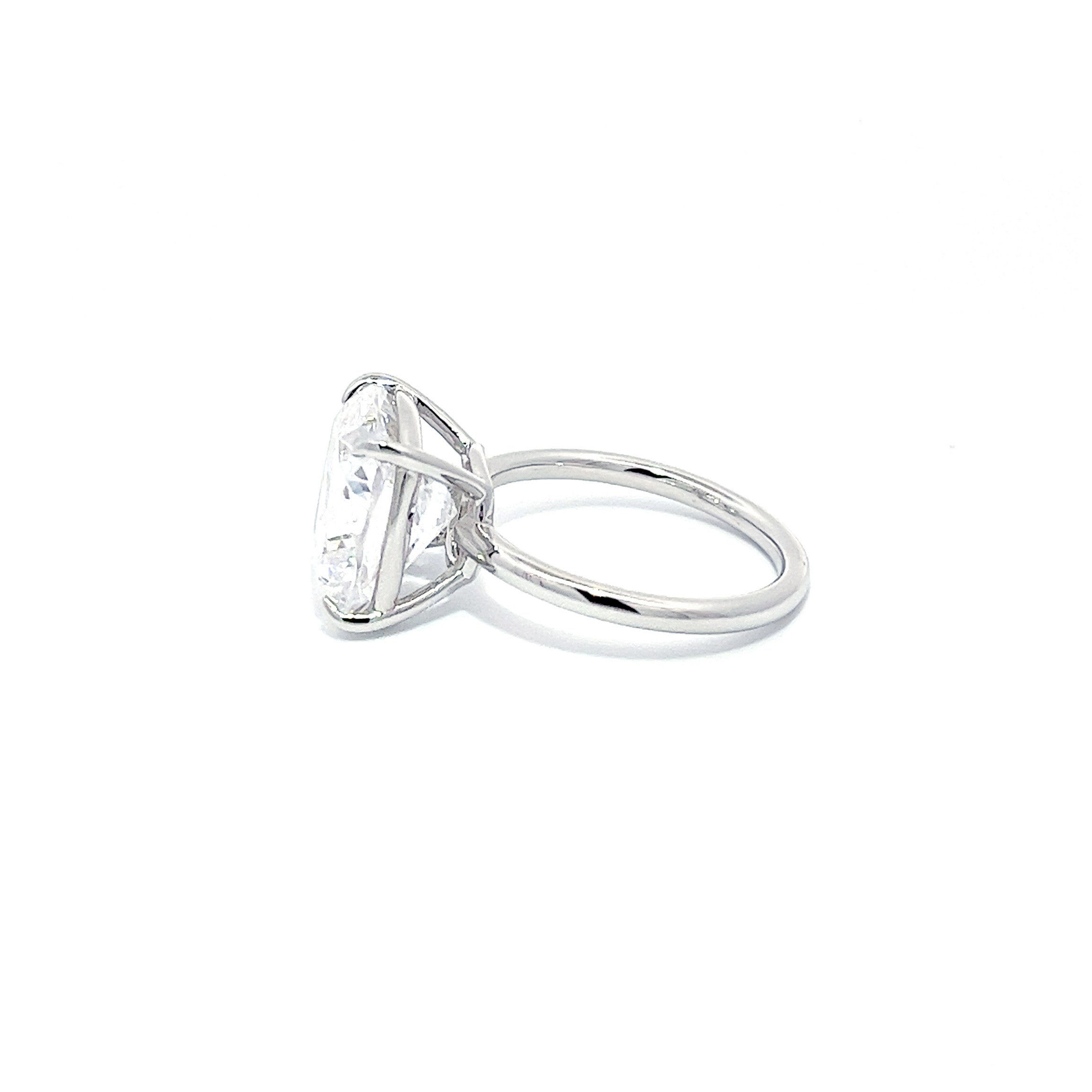 Classic Breathtaking Cushion Cut Engagement Ring - Natkina