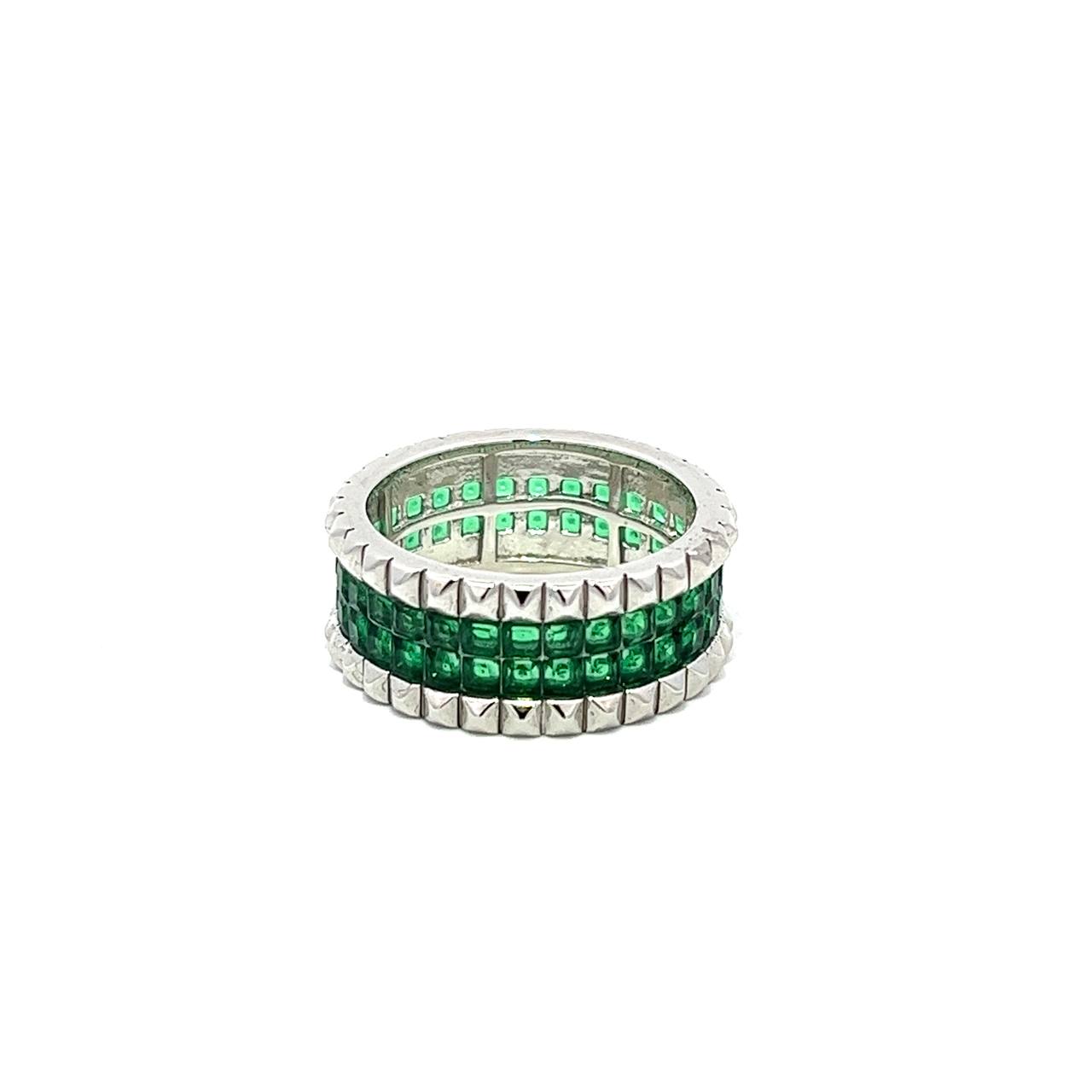 Je t'aime by Fall In Love Silver Ring by Natkina