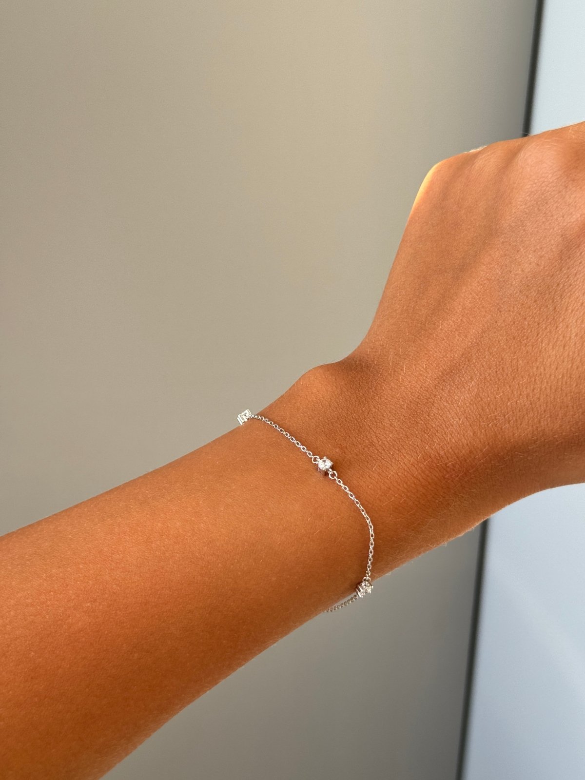 Light Classic Silver Bracelet by Natkina