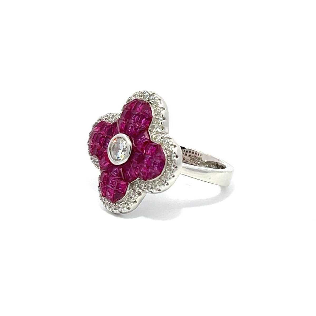 Lucky Fall In Love Silver Ring by Natkina