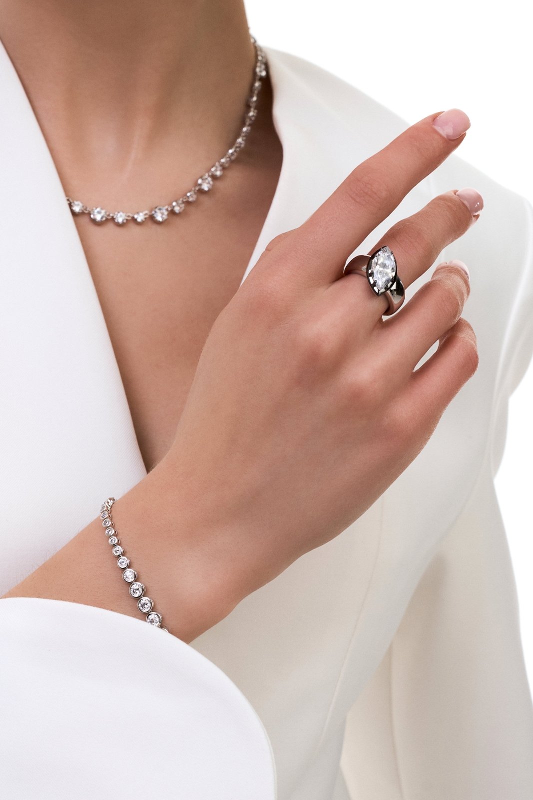 Marquise Brass Ring by Natkina