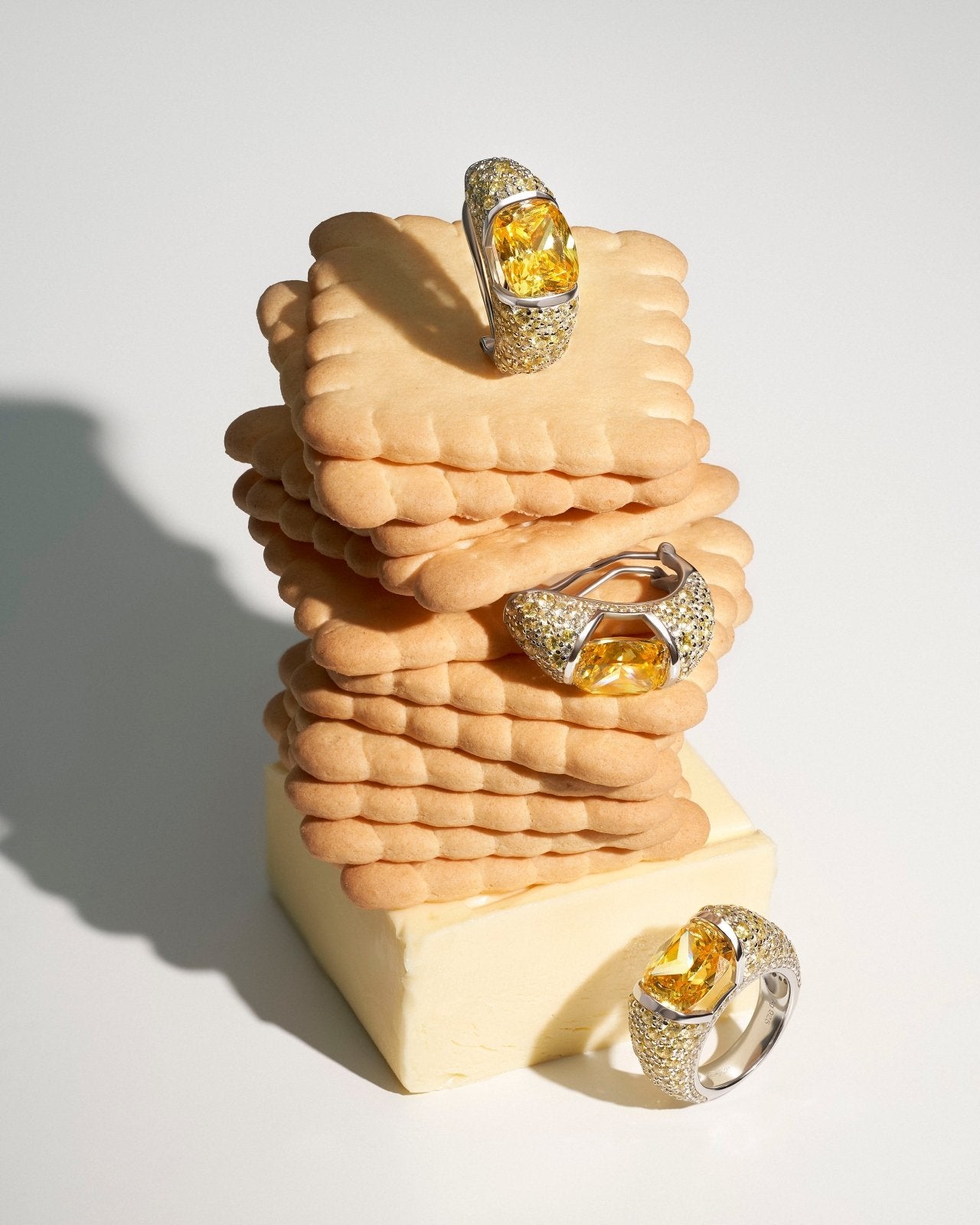 Memorable Butter Earrings by Natkina