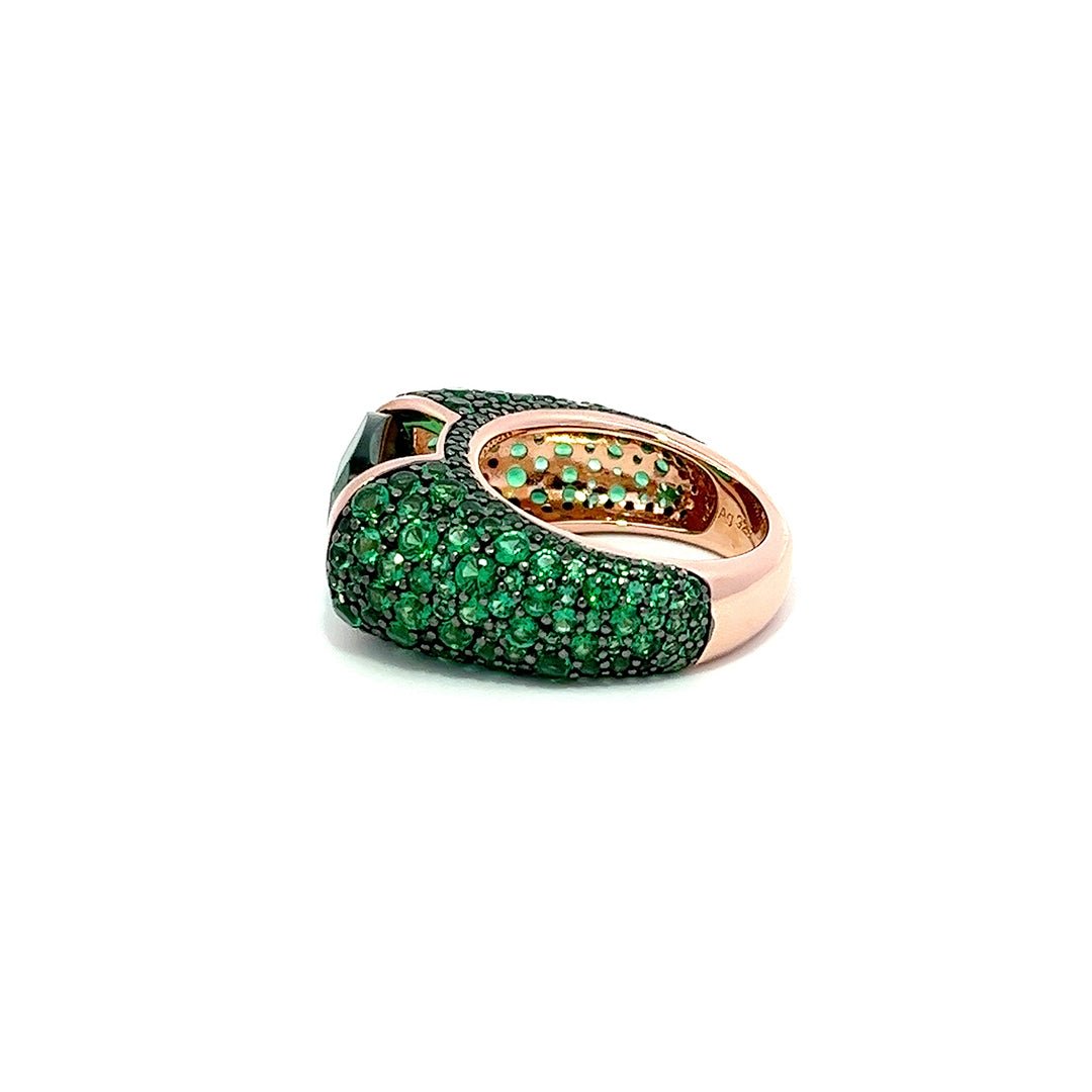 Memorable CZ Silver Ring by Natkina