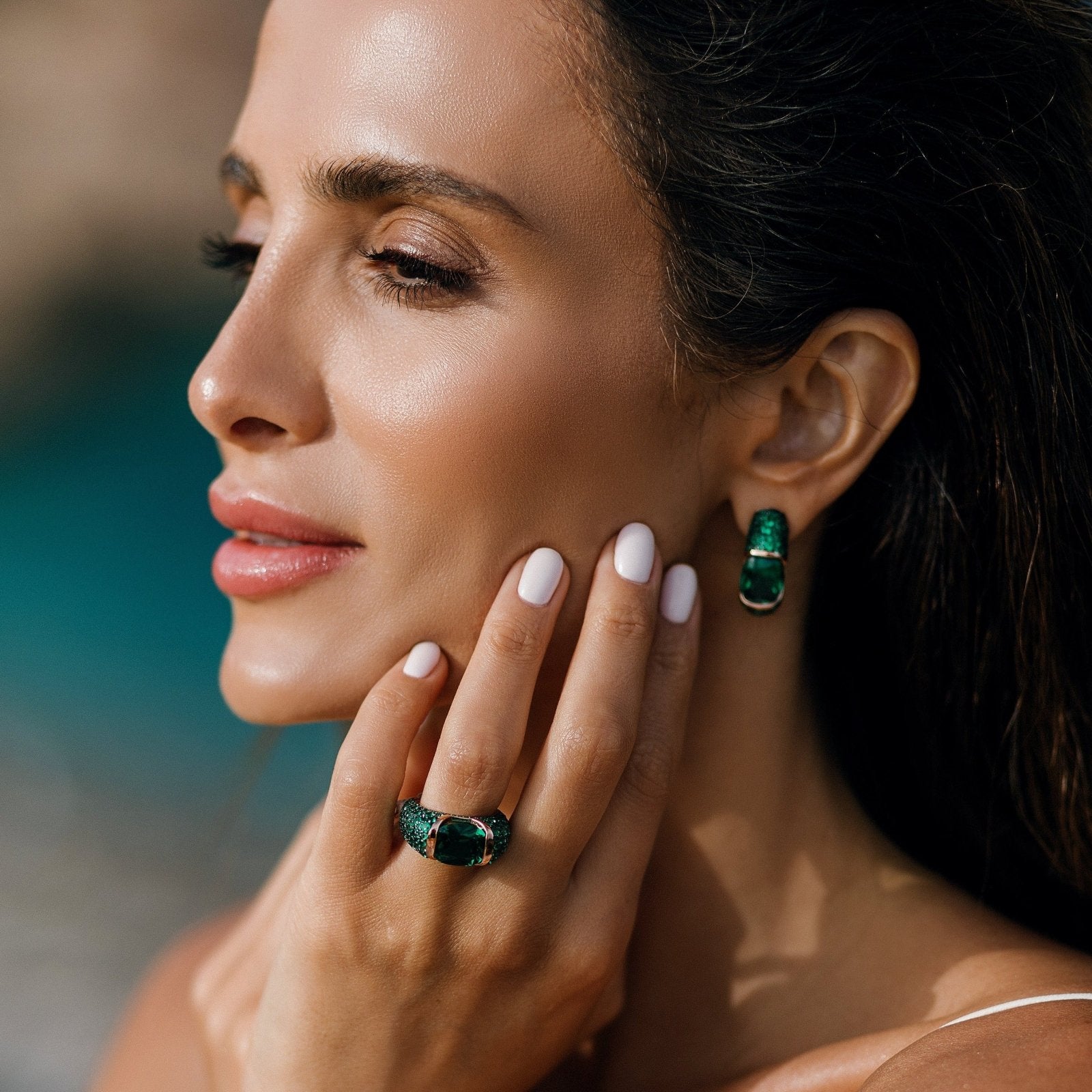 Memorable CZ Silver Ring by Natkina