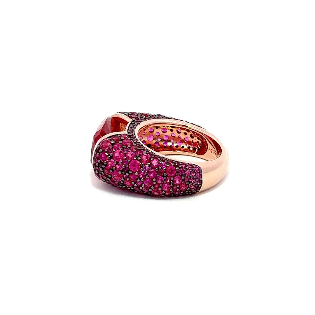 Memorable CZ Silver Ring by Natkina