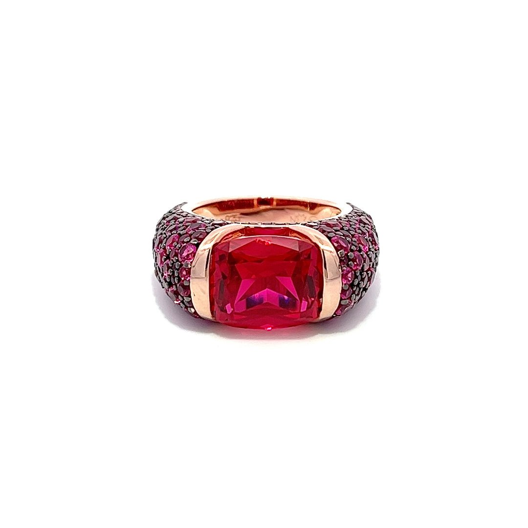 Memorable CZ Silver Ring by Natkina