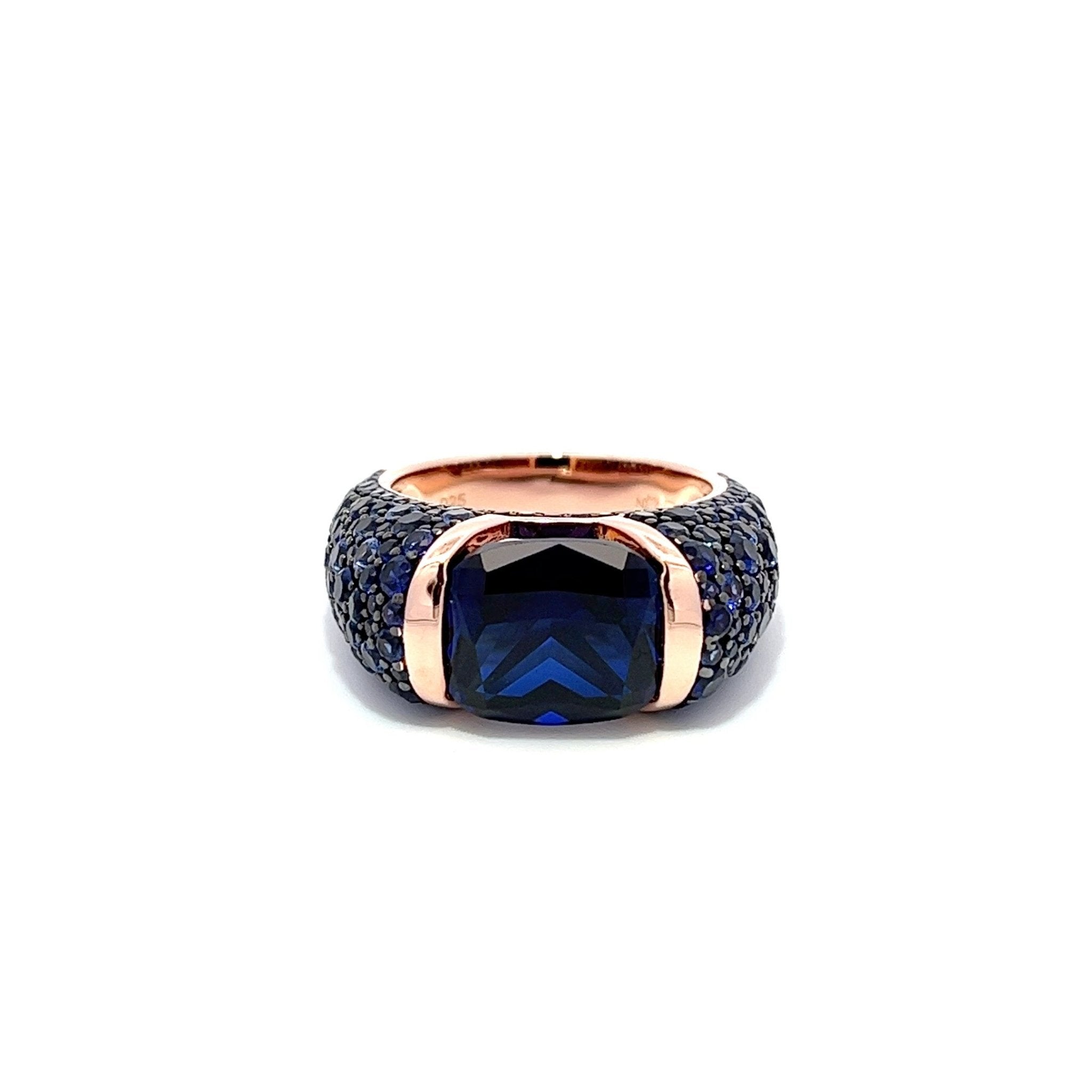 Memorable CZ Silver Ring by Natkina