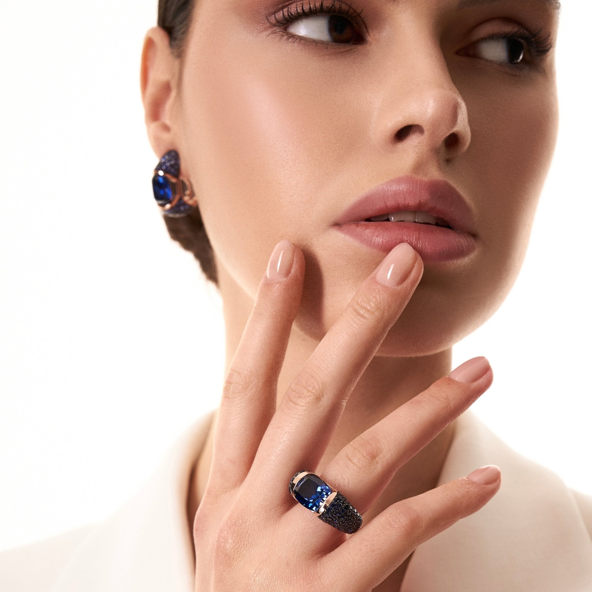 Memorable CZ Silver Ring by Natkina