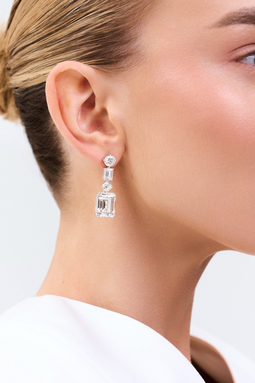 Midnight Geometry Earrings by Natkina