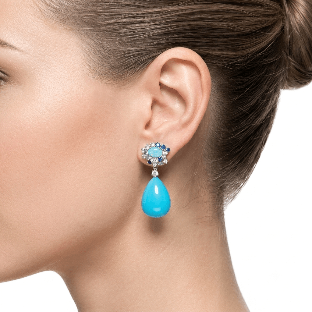 Milky Elegance Earrings by Natkina