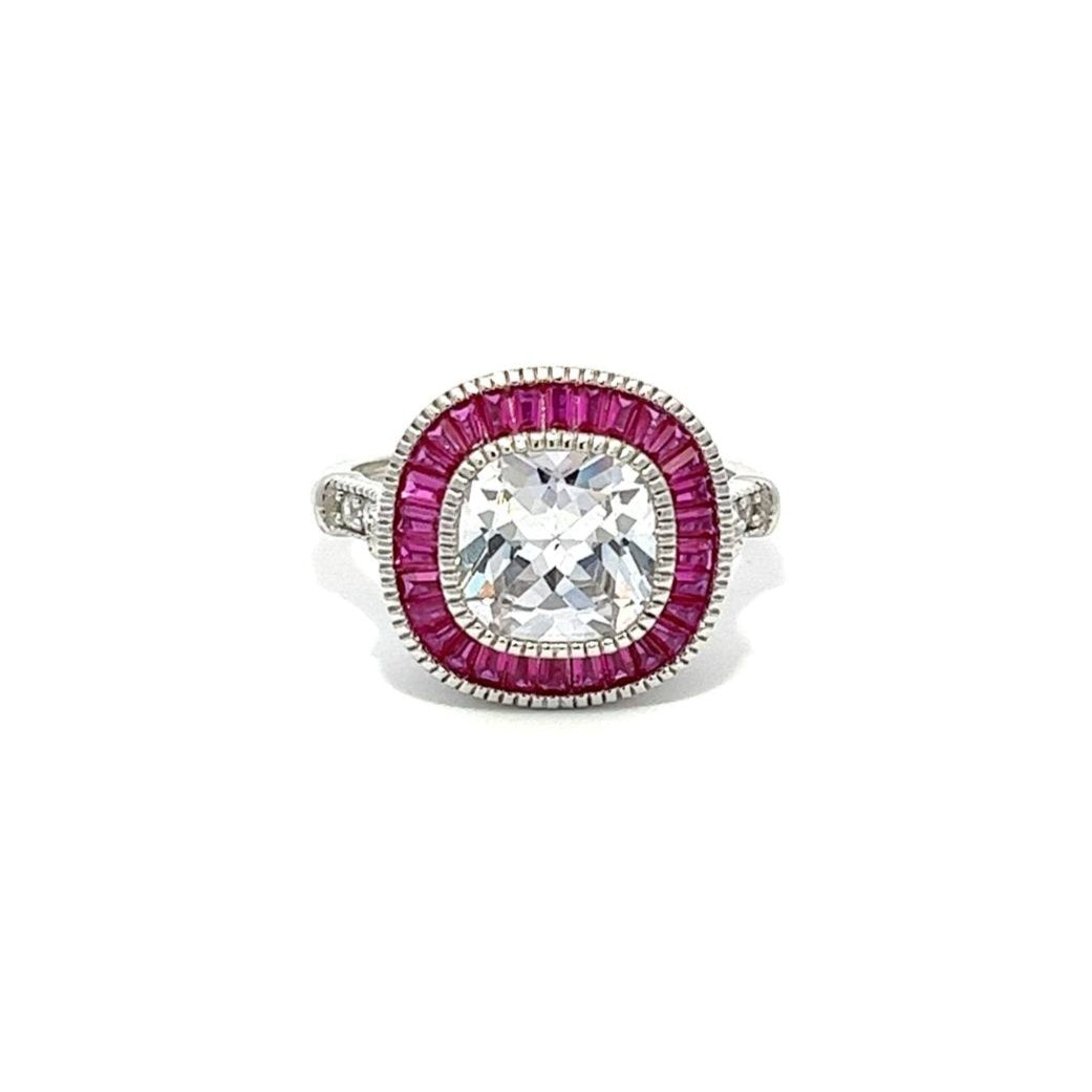 Passion by Fall In Love Silver Ring by Natkina