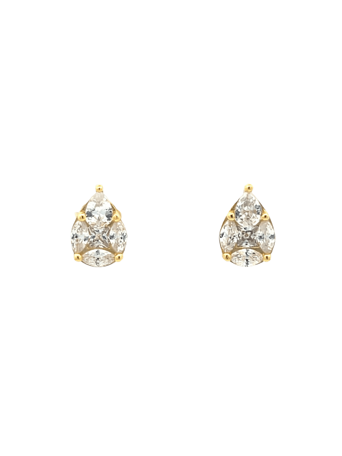 Pear Studs Earrings by Natkina