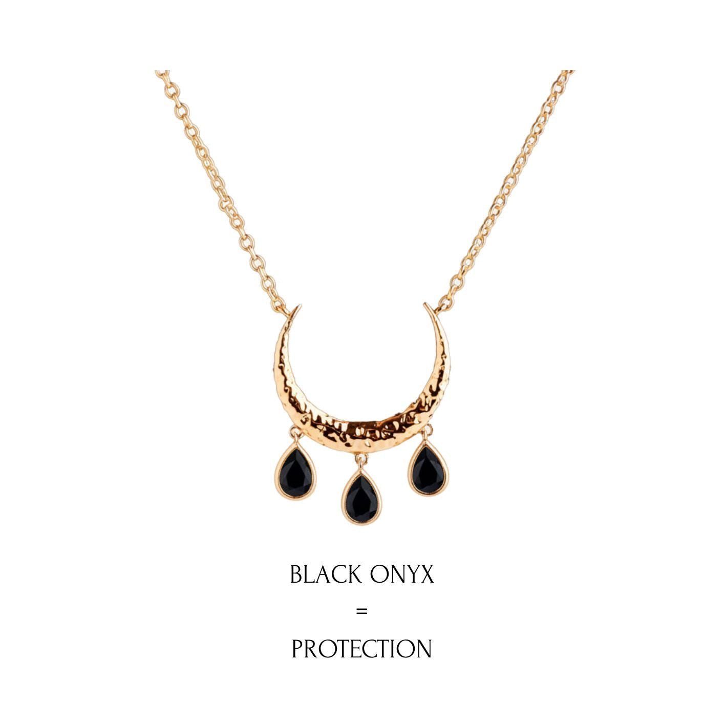 "Pendant of Abundant Blessings" Black Onyx by Kristina Bazan by Natkina