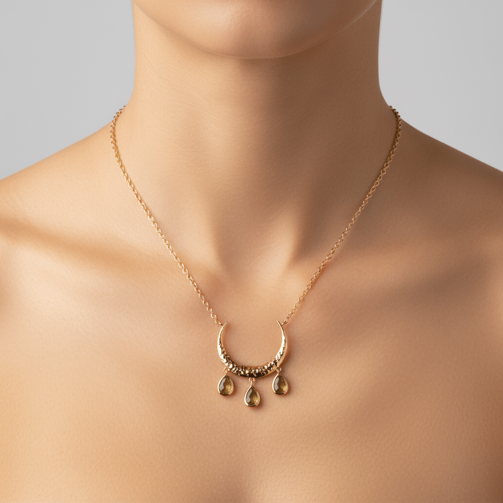 "Pendant of Abundant Blessings" Green Glass by Kristina Bazan by Natkina