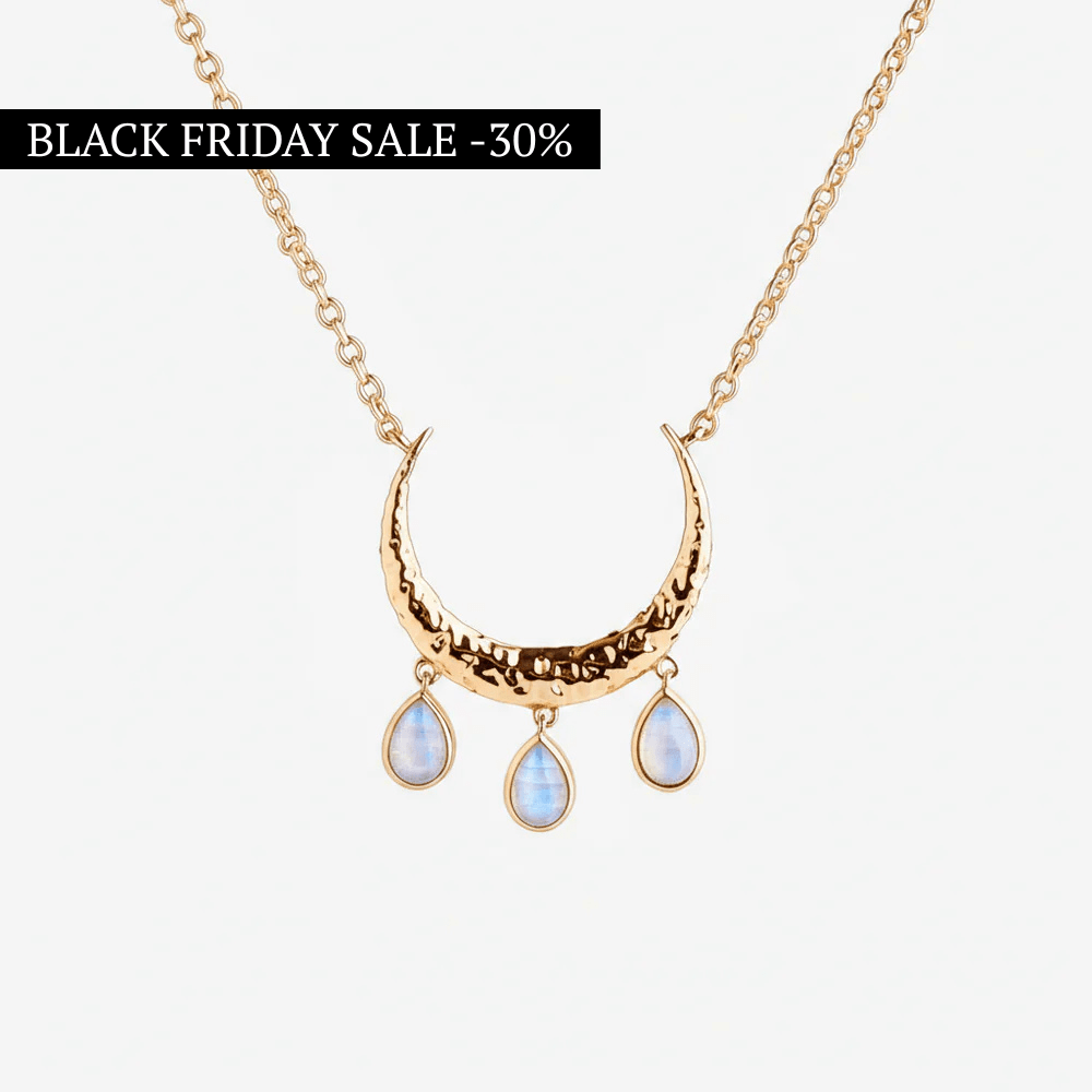 "Pendant of Abundant Blessings" Moon Stone by Kristina Bazan by Natkina