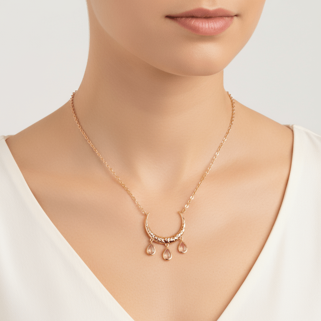 "Pendant of Abundant Blessings" Pink Quartz by Kristina Bazan by Natkina