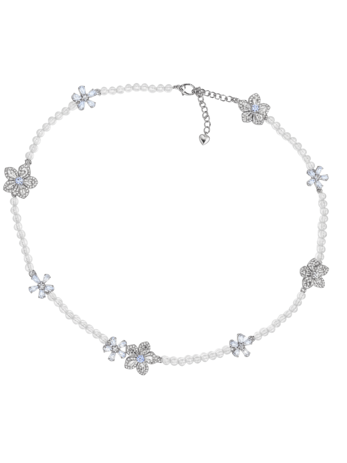 Pink Blossom Necklace by Natkina