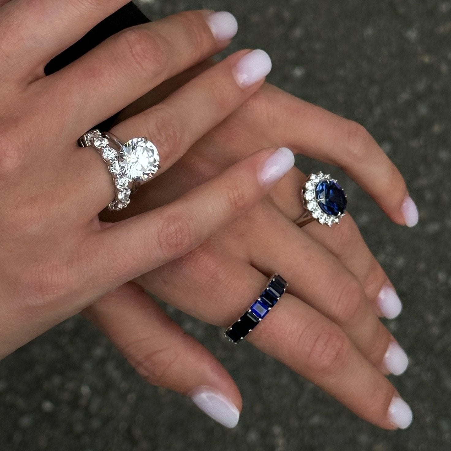 Princess Diana Inspired Engagement Ring by Natkina