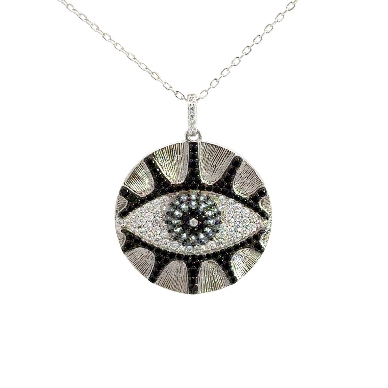 Radiant Guardian Pendant Evil Eye Collection by Natkina by Natkina