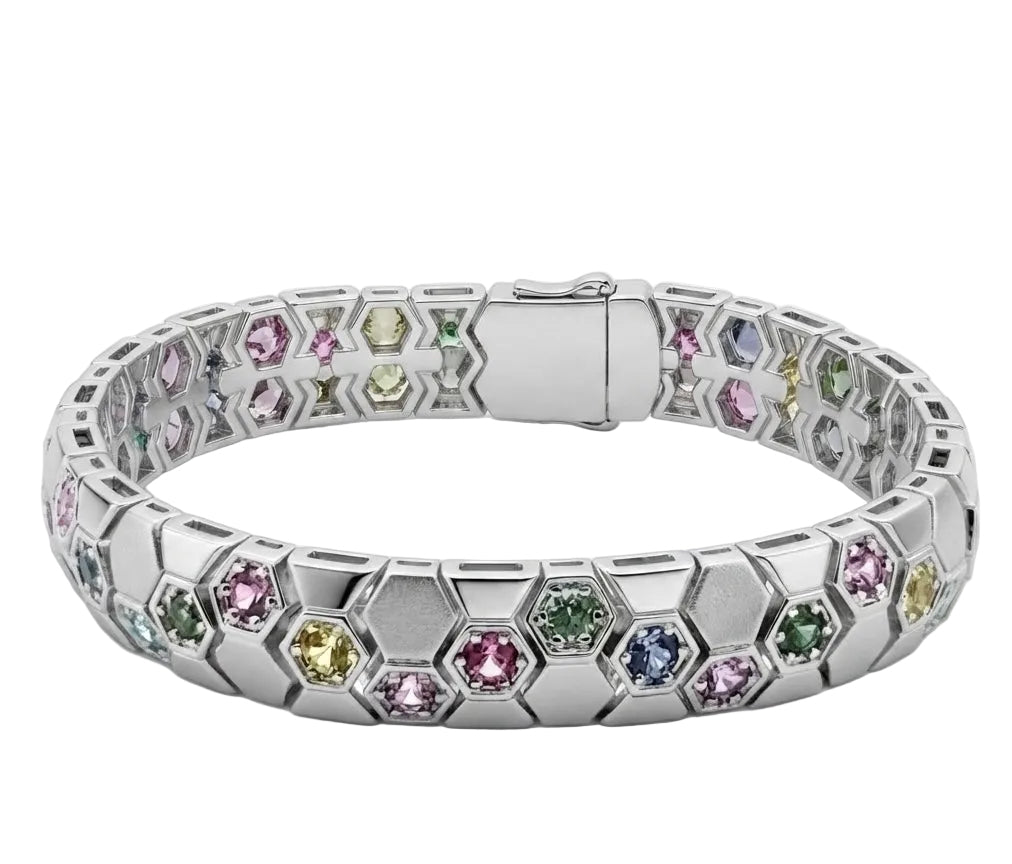 Rainbow Mosaic Bracelet by Natkina