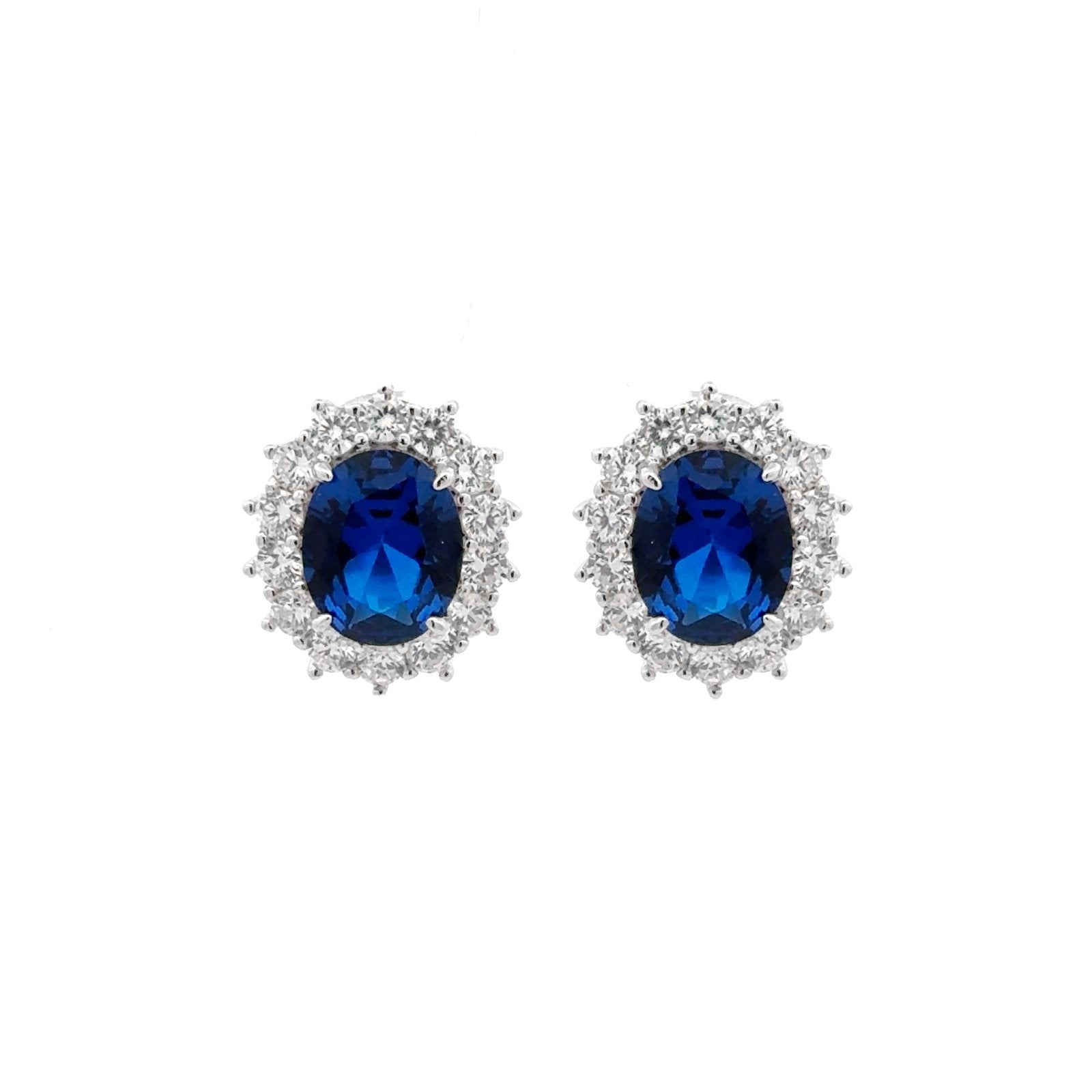 Raspberry Silver Stud Earrings by Natkina