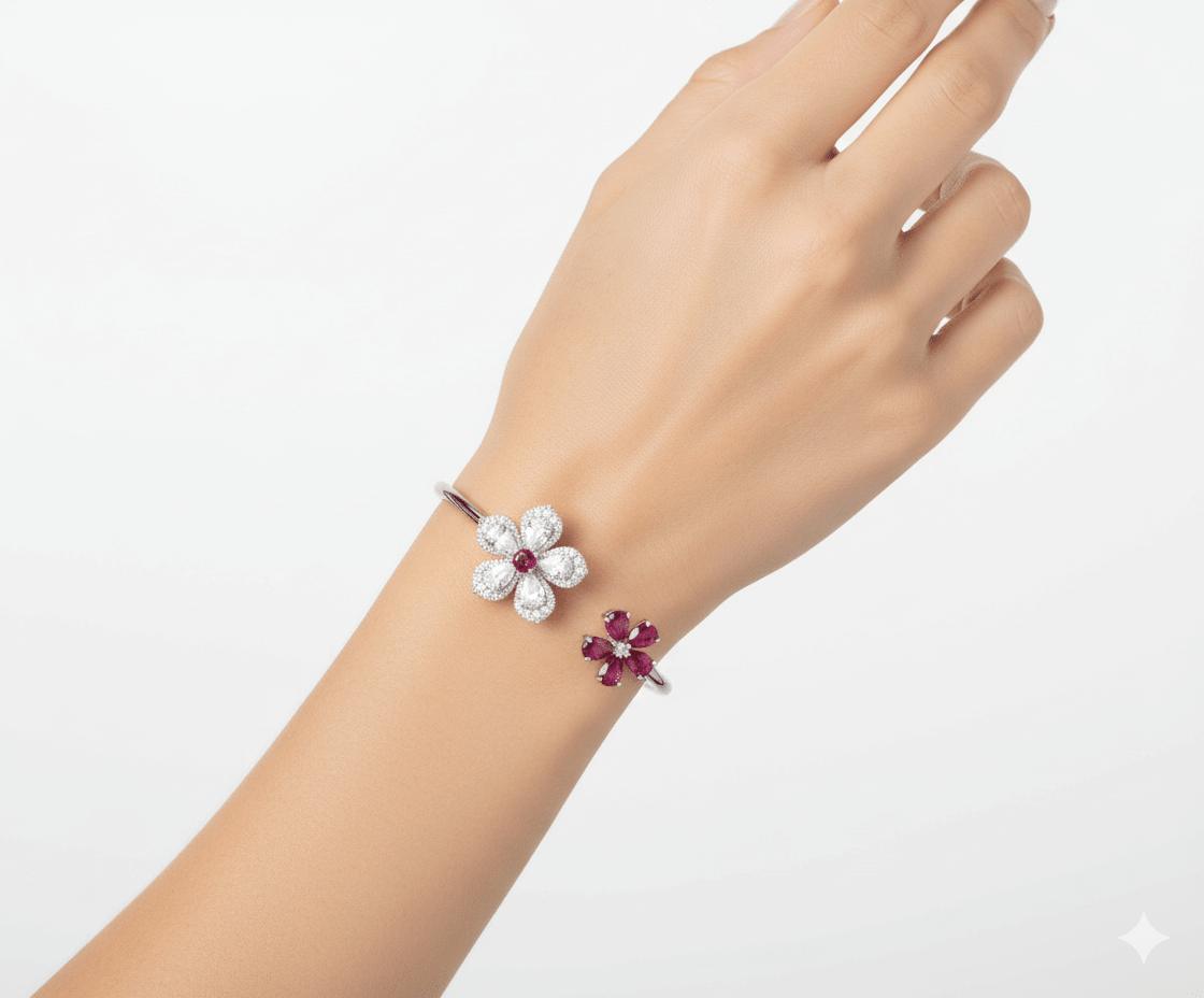 Ruby Fantasy Bracelet by Natkina