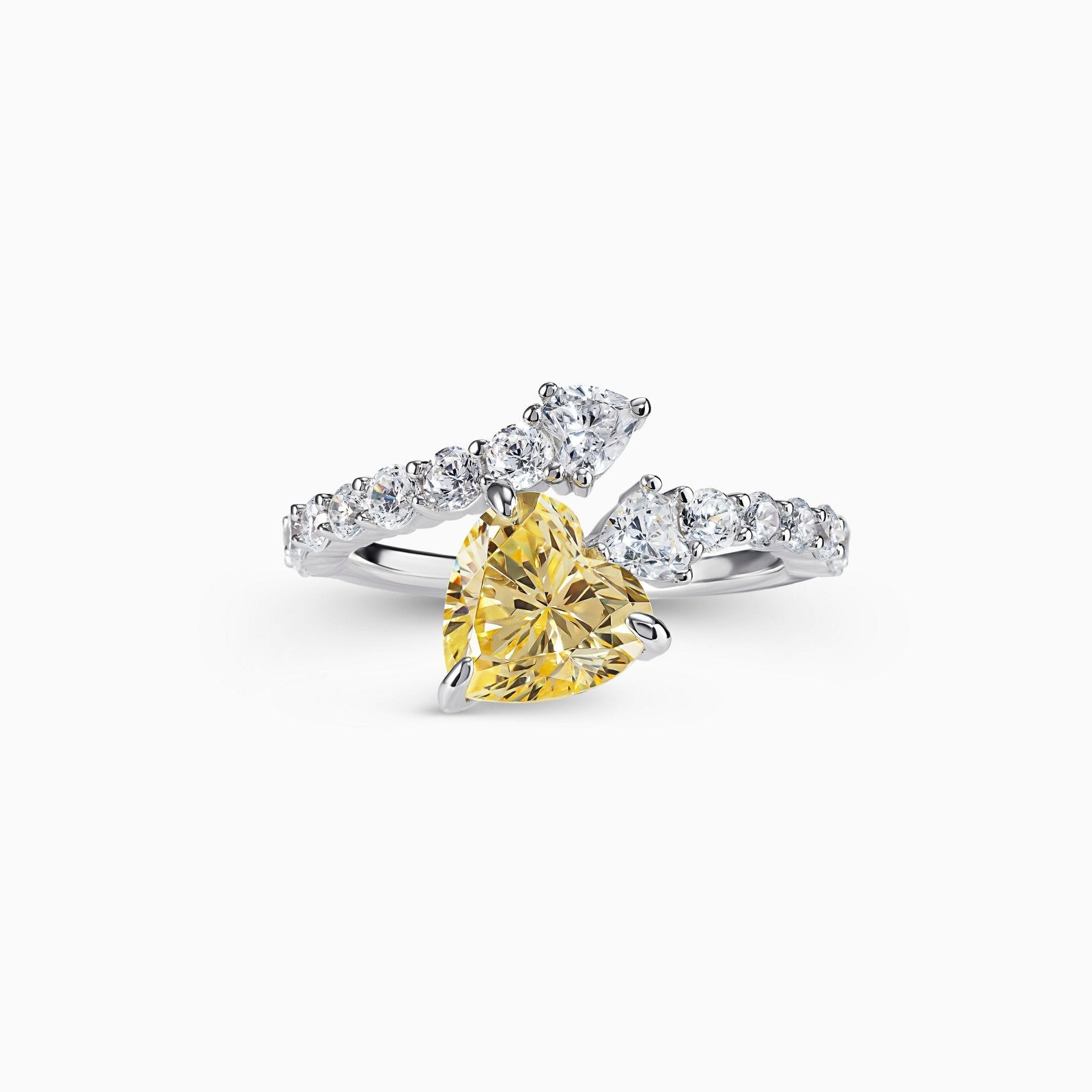 Serpentine Heart Ring by Natkina