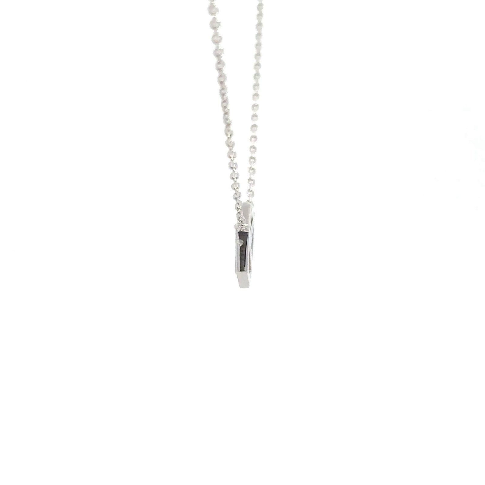 Shape Silver Necklace by Natkina