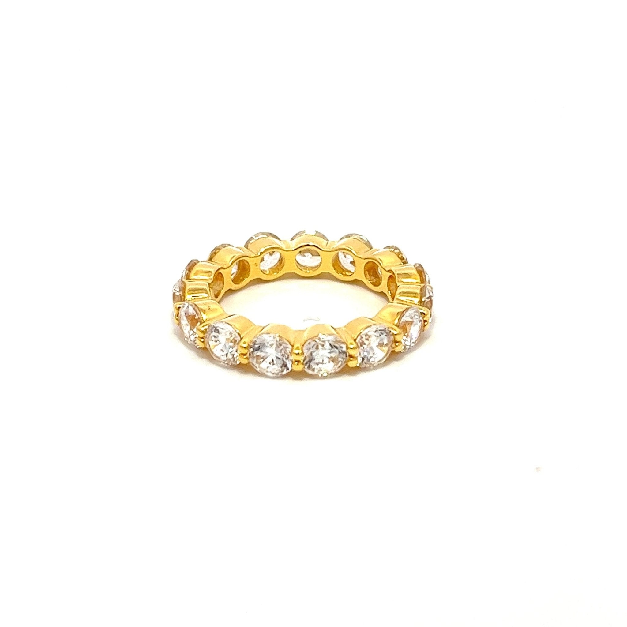 Silver Infinity Diamond Alternative Band by Natkina