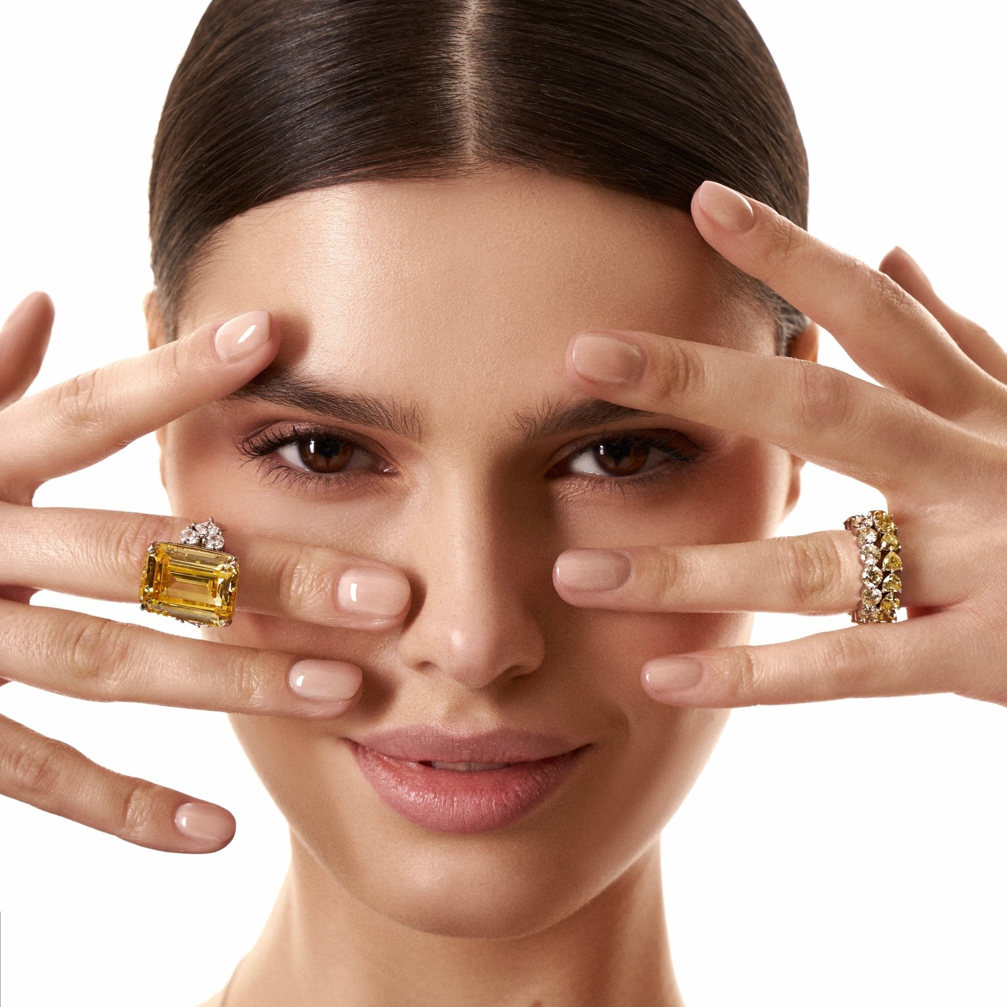 Silver Infinity Diamond Alternative Band by Natkina