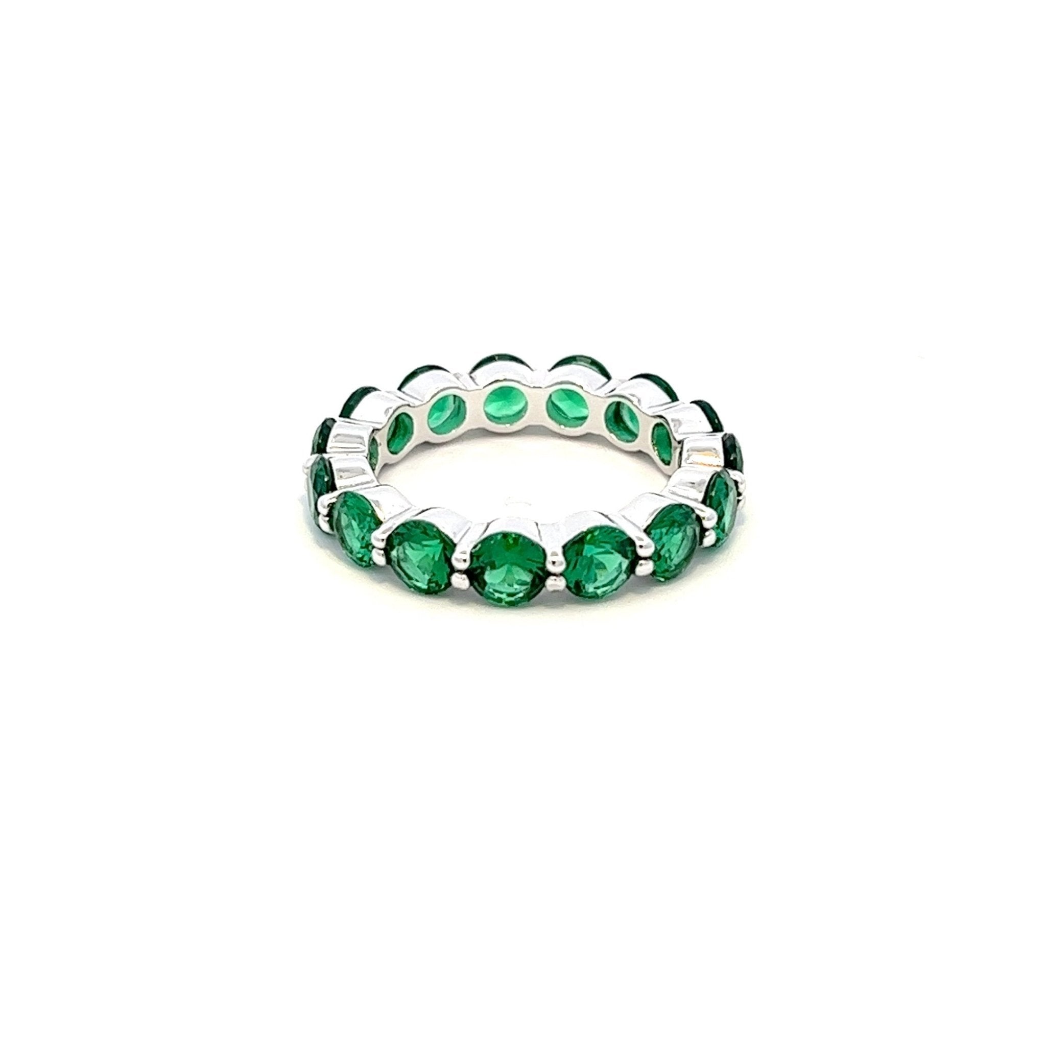 Silver Infinity Diamond Alternative Band by Natkina