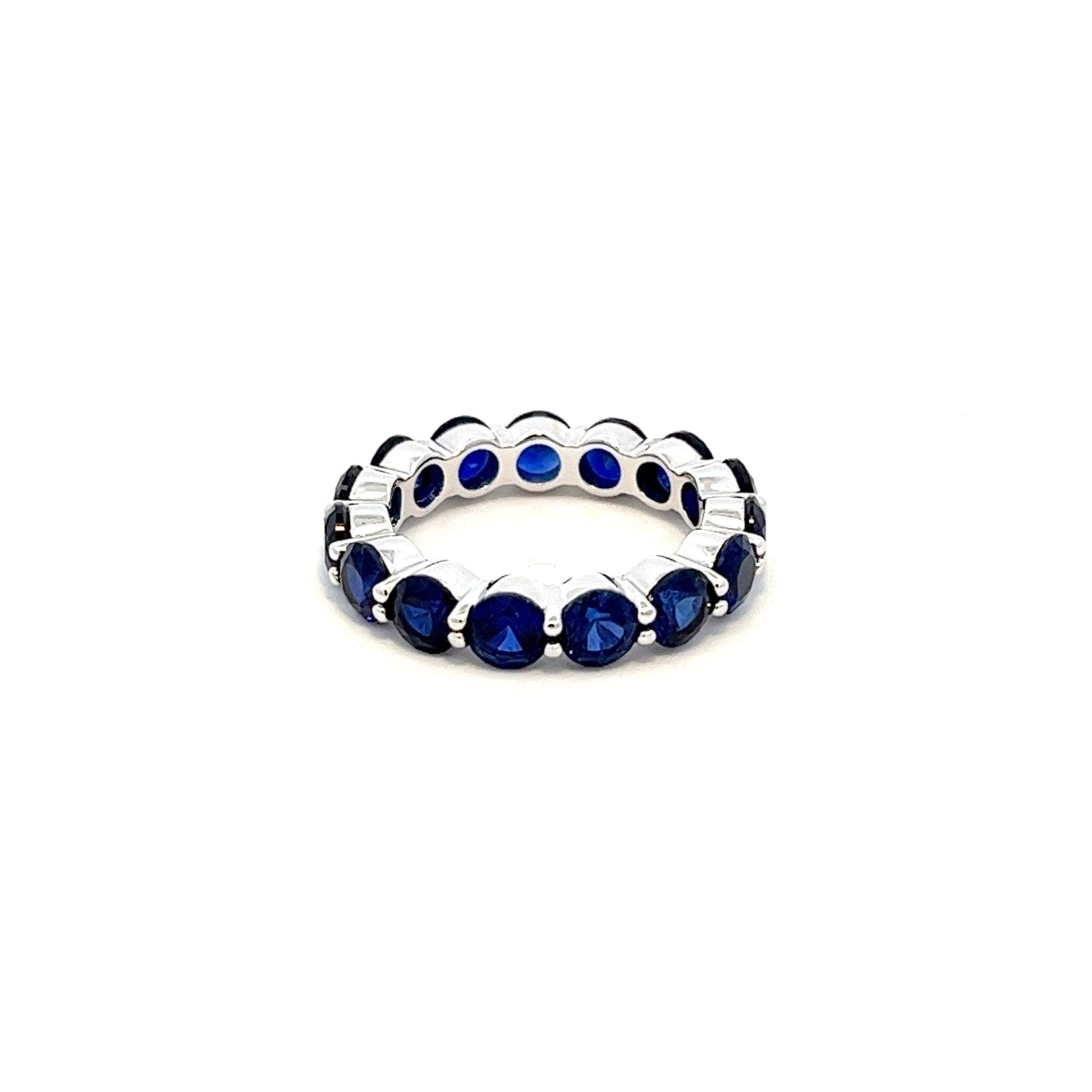 Silver Infinity Diamond Alternative Band by Natkina