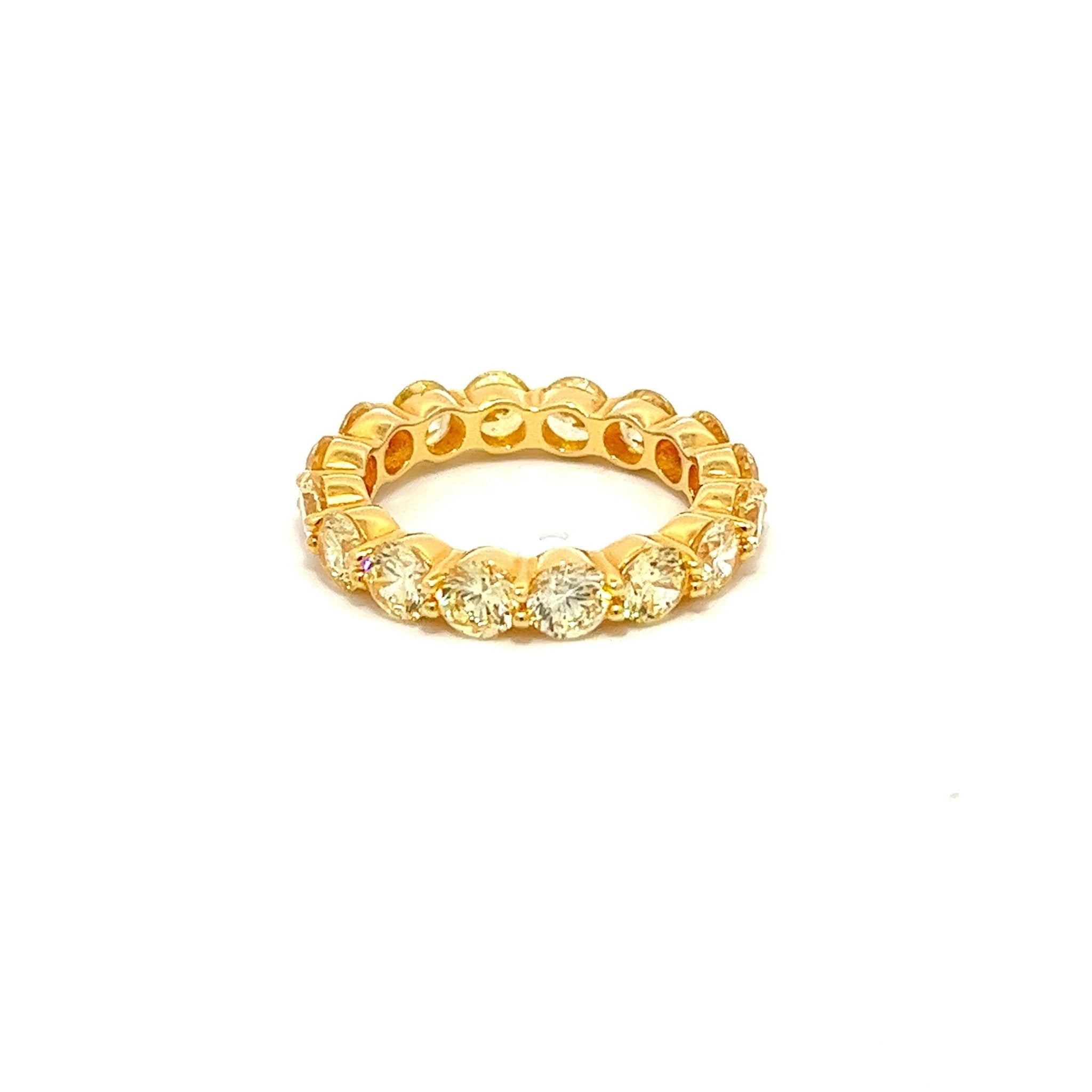Silver Infinity Diamond Alternative Band by Natkina