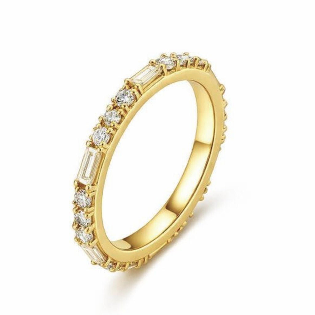 Slim Eternity Band Ring by Natkina