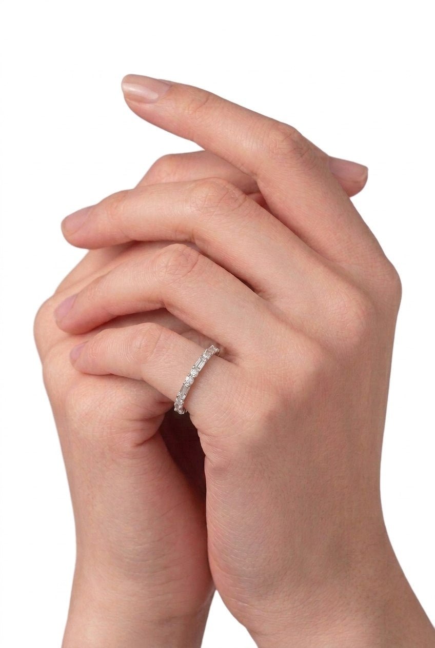 Slim Eternity Band Ring by Natkina