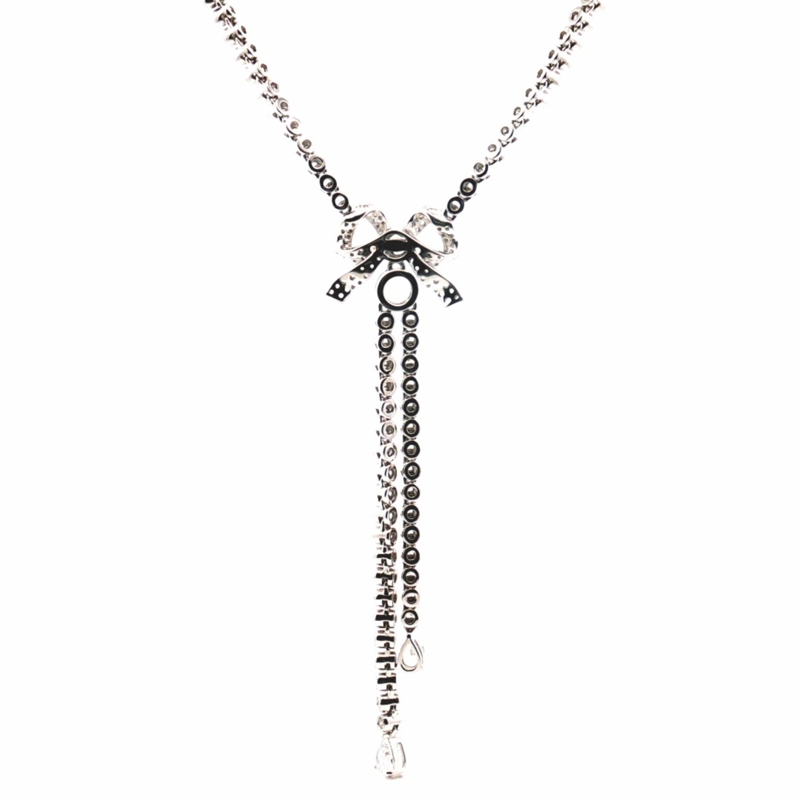 Sparkle Bow Necklace by Natkina