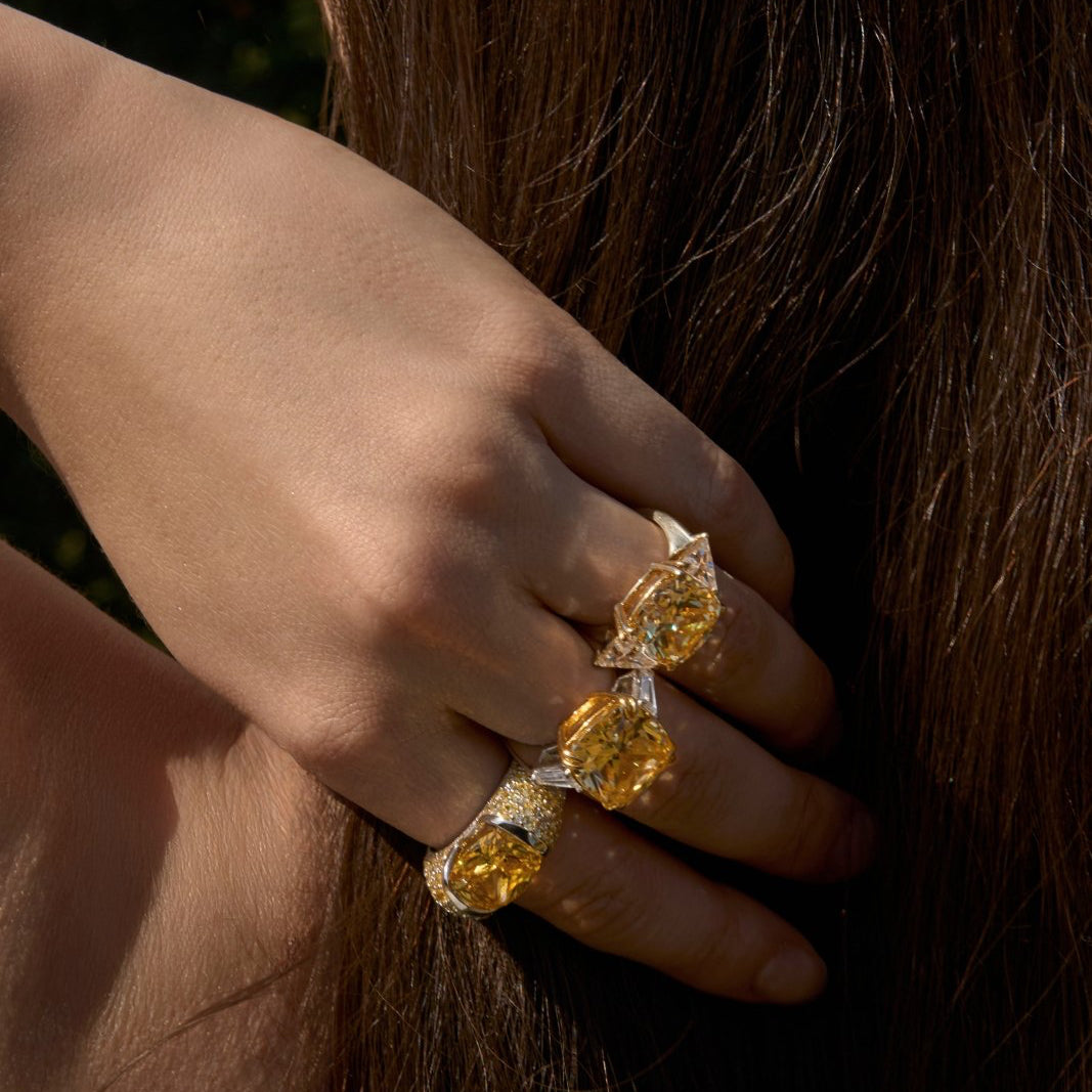 Sparkle Butter Ring by Natkina