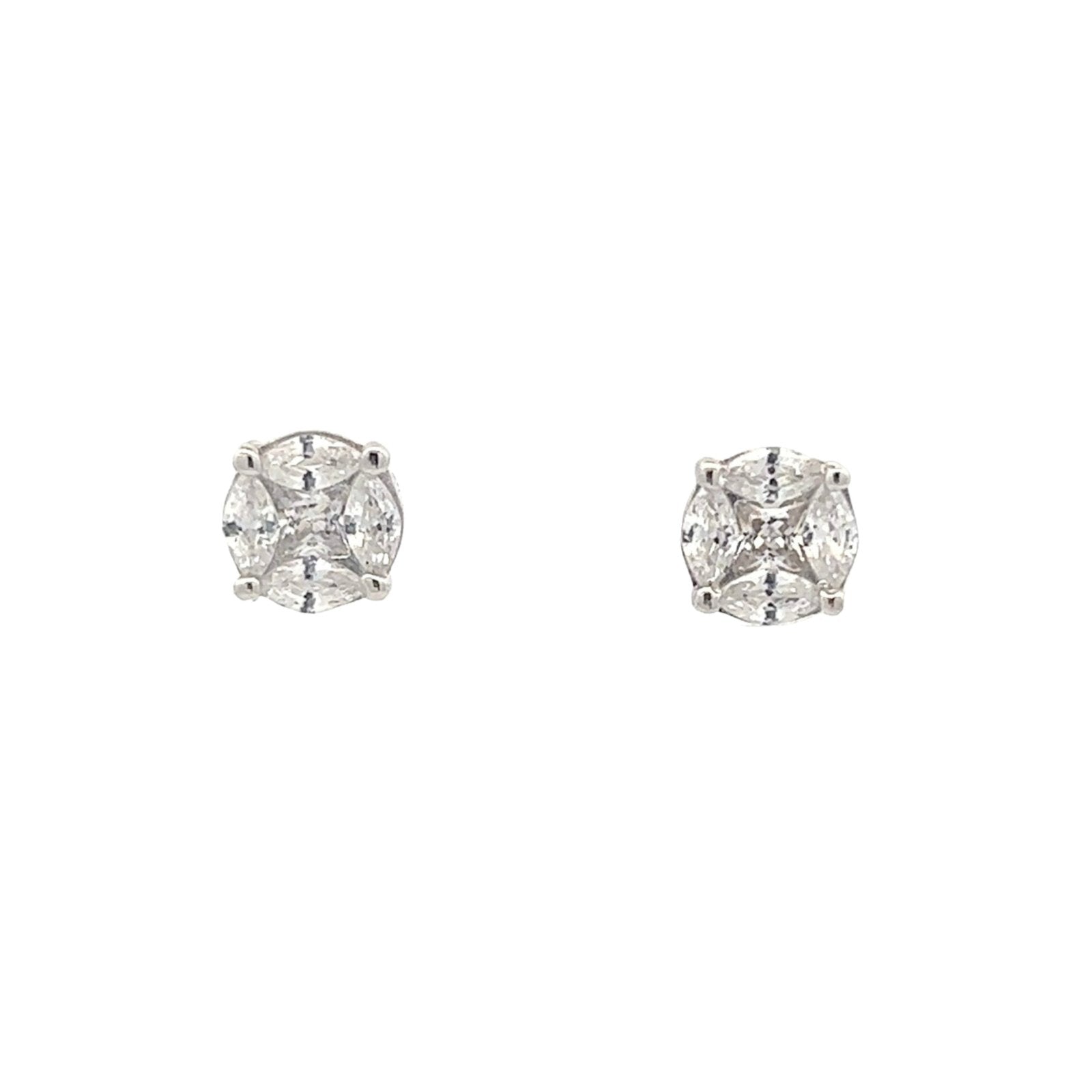 Sterling Grace Round Earrings by Natkina