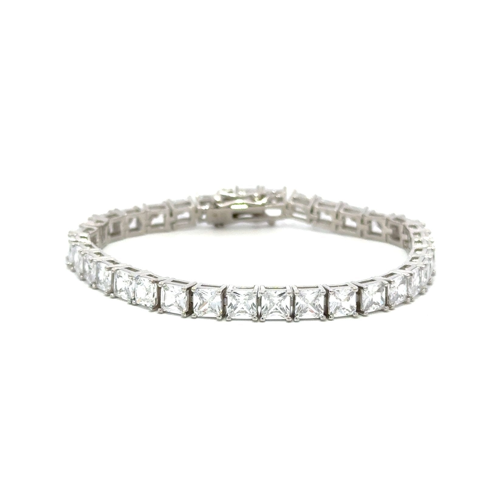 Tennis SIlver Bracelet 4mm by Natkina