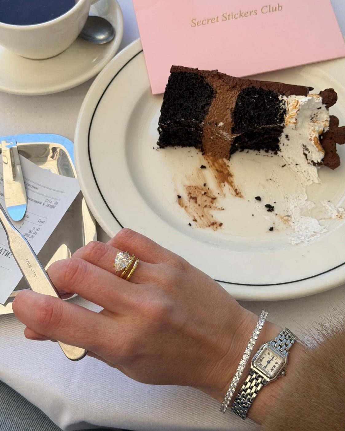 Tennis Silver Bracelet 4mm by Natkina