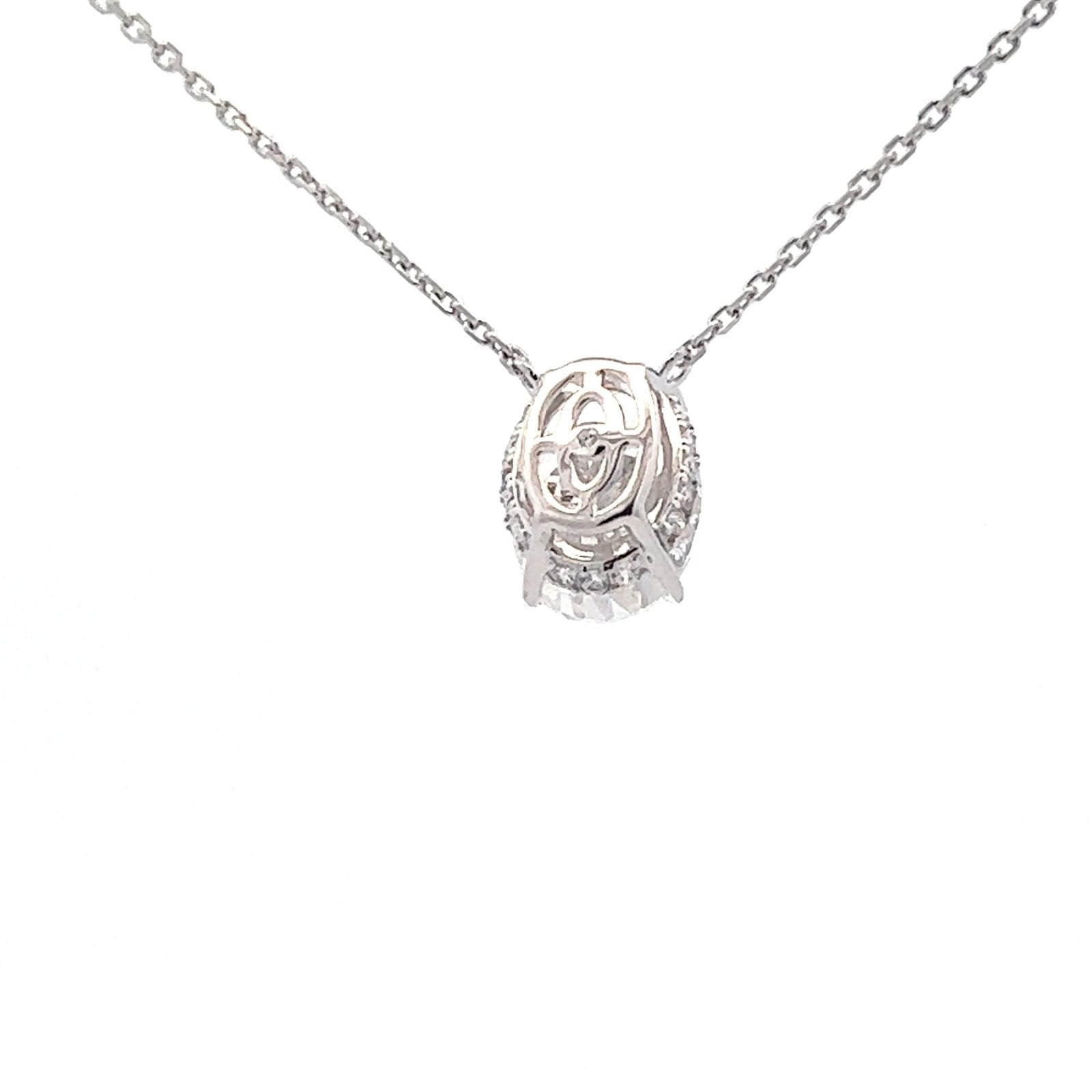 The "Elegance" Oval Pendant Necklace by Natkina