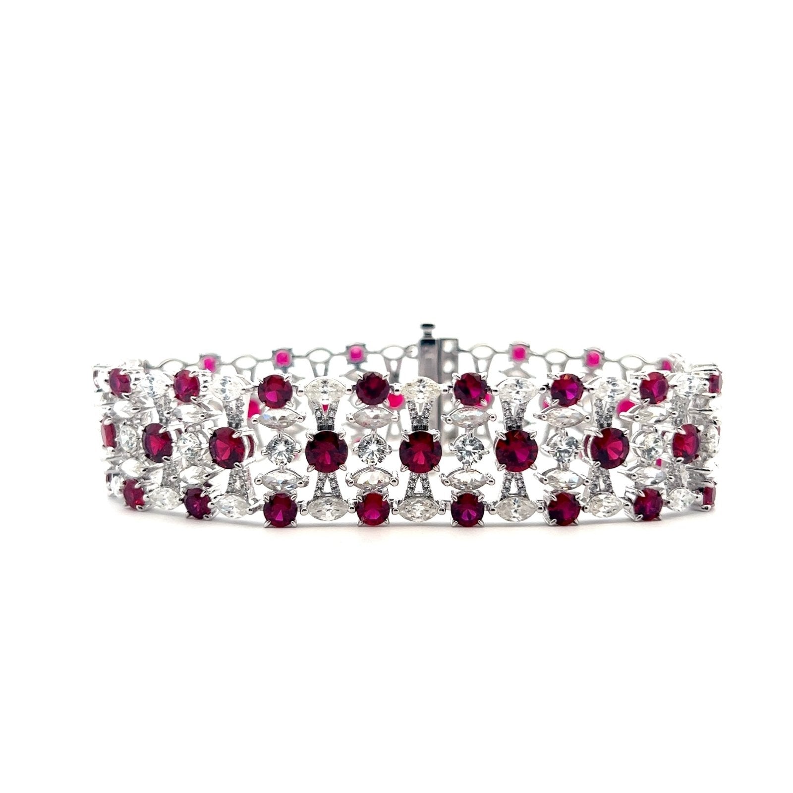 The "Light before Sunset" Ruby Bracelet by Natkina