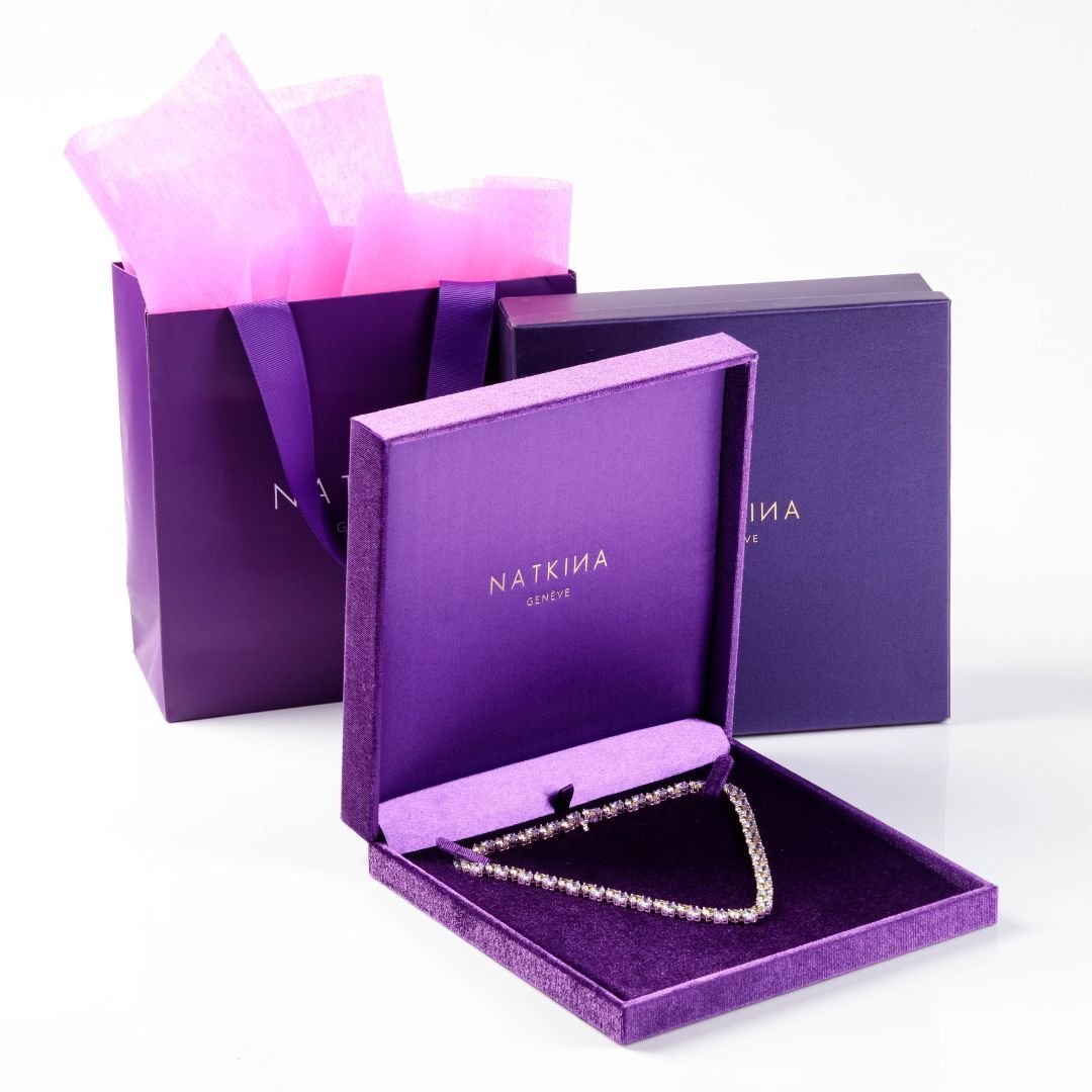 The "Light before Sunset" Ruby Necklace by Natkina