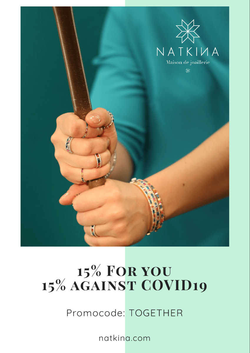 15% FOR YOU, 15% AGAINST COVID19 | Natkina