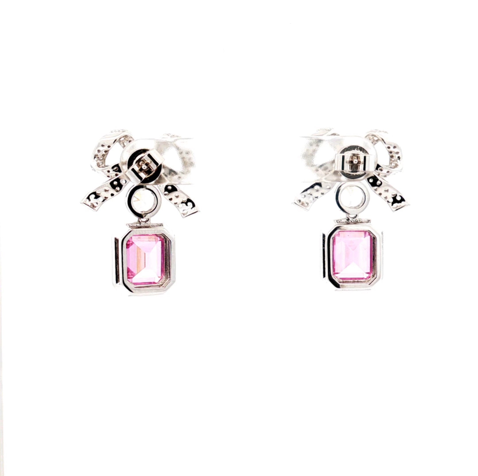 Gem Bow Earrings