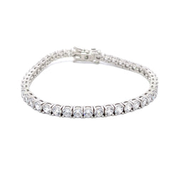 Royal Diamond Tennis Silver Bracelet Imitation