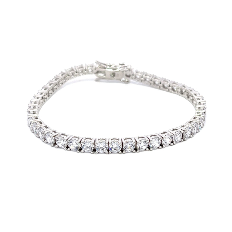 Royal Diamond Tennis Silver Bracelet Imitation